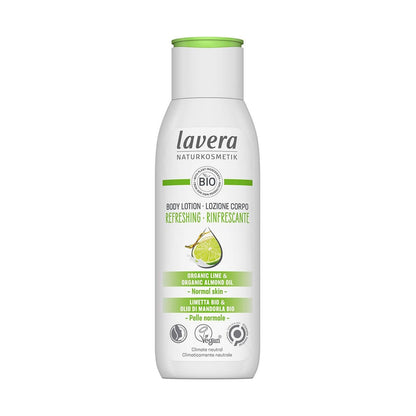 Refreshing Lime & Almond Oil Body Lotion 200ml - Lavera - Body Lotion - Eco Natural Products