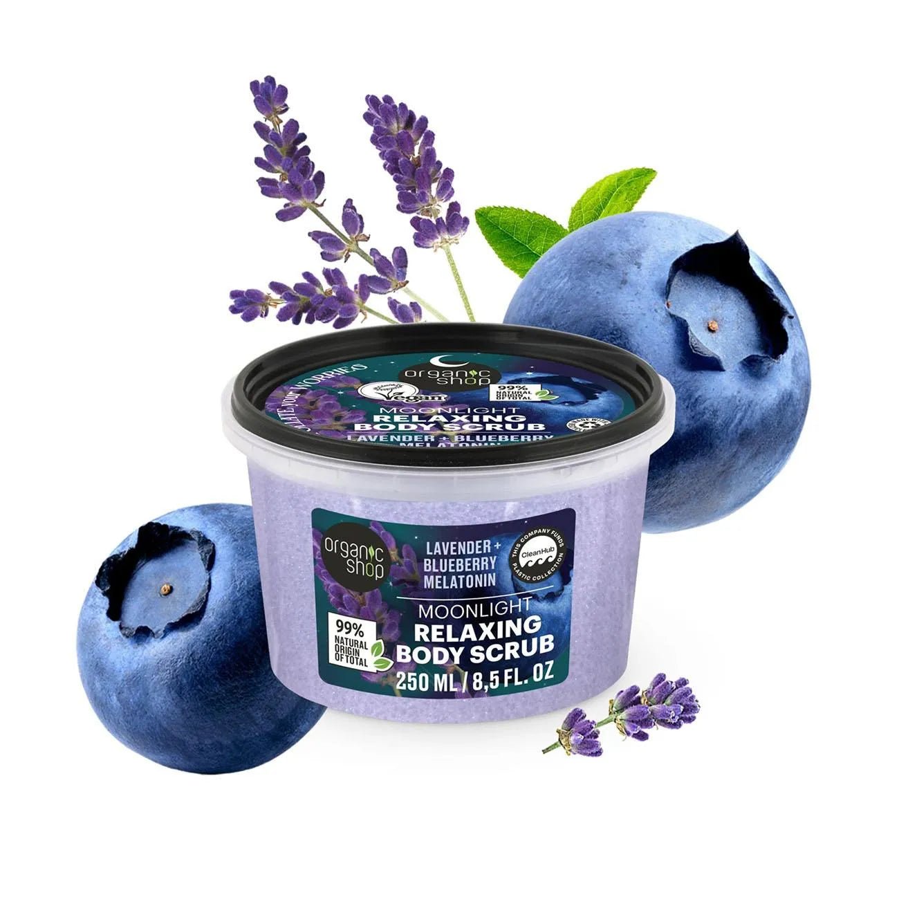 Relaxing Sleep Collection Body Scrub 250ml - Organic Shop - Body Scrubs - Organic Shop