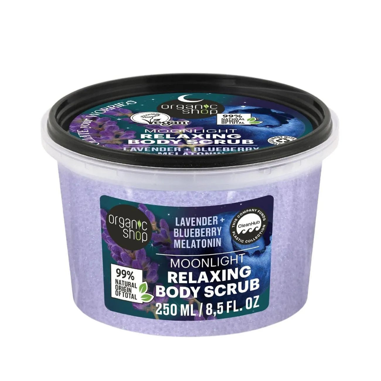 Relaxing Sleep Collection Body Scrub 250ml - Organic Shop - Body Scrubs - Organic Shop