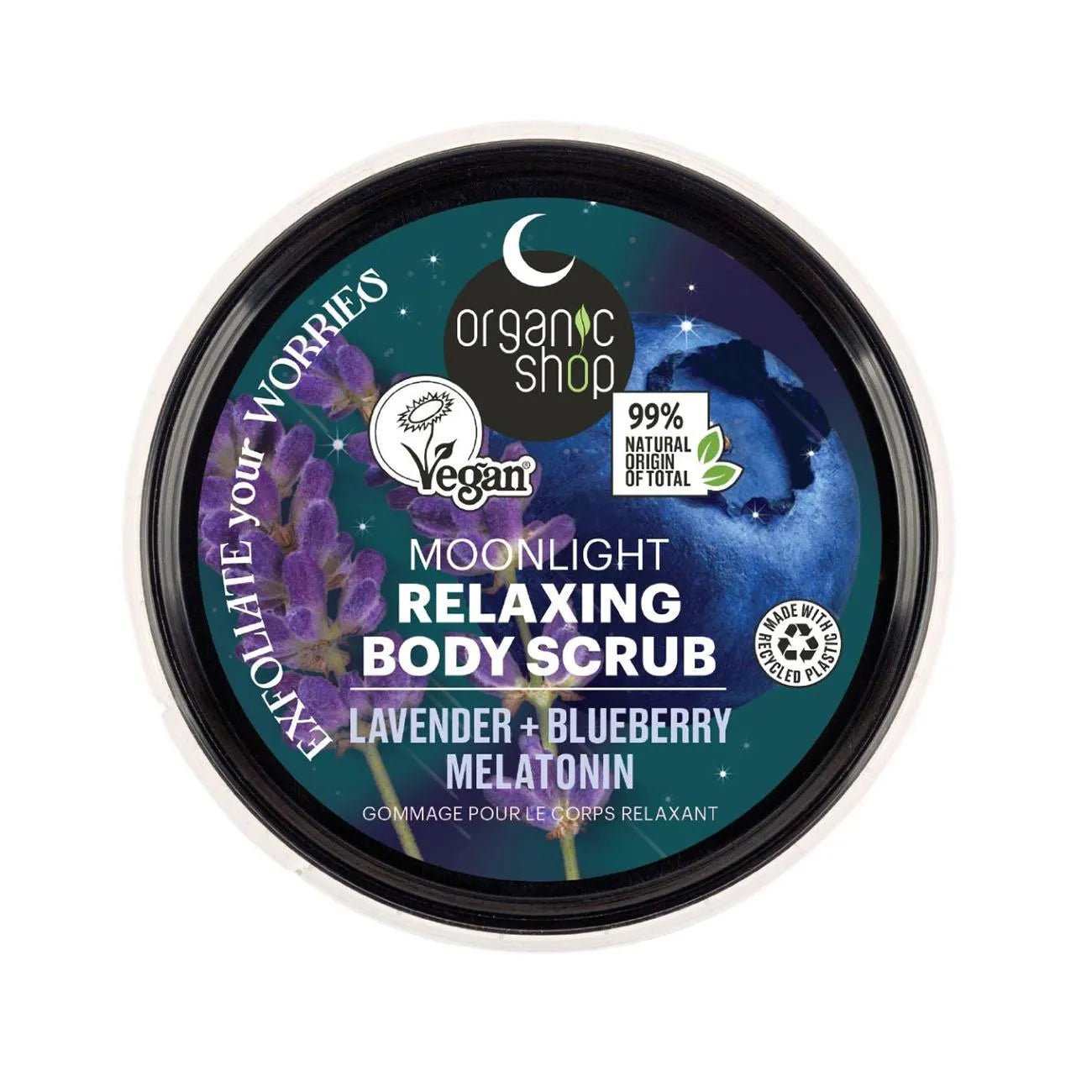 Relaxing Sleep Collection Body Scrub 250ml - Organic Shop - Body Scrubs - Organic Shop