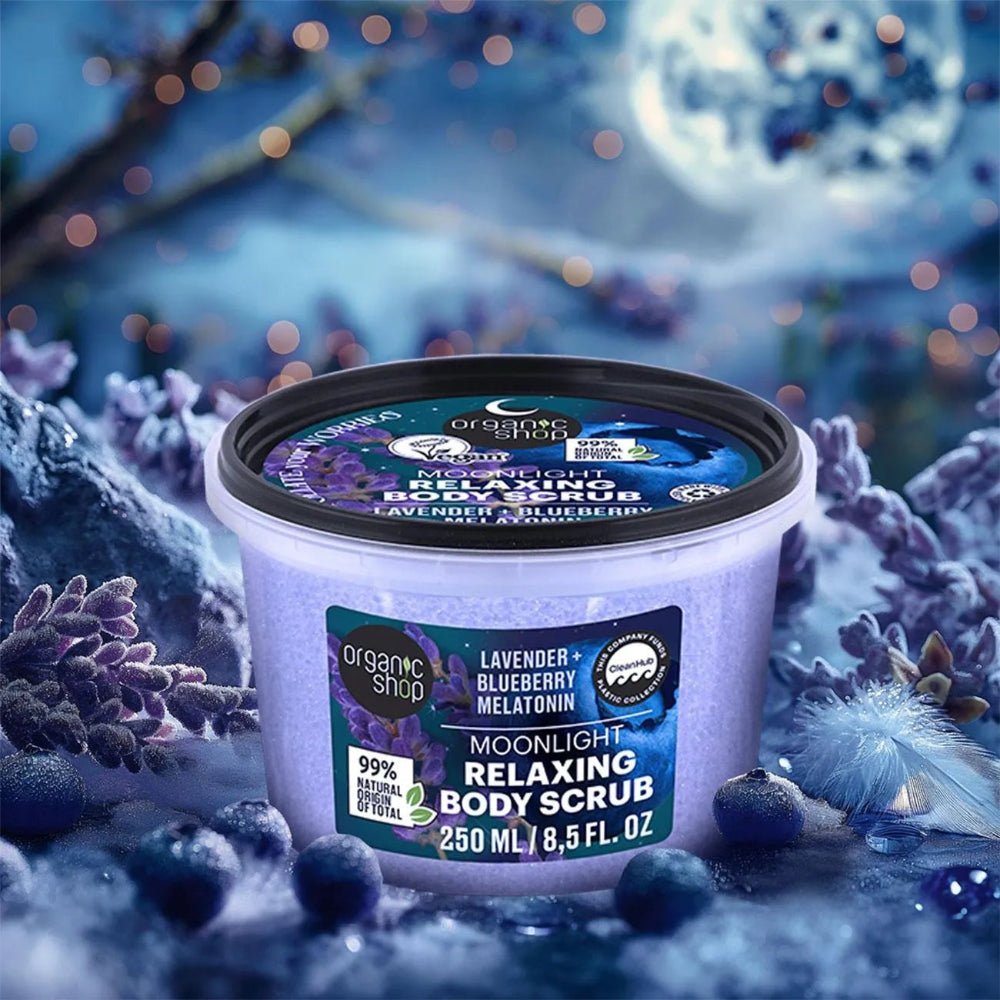 Relaxing Sleep Collection Body Scrub 250ml - Organic Shop - Body Scrubs - Organic Shop