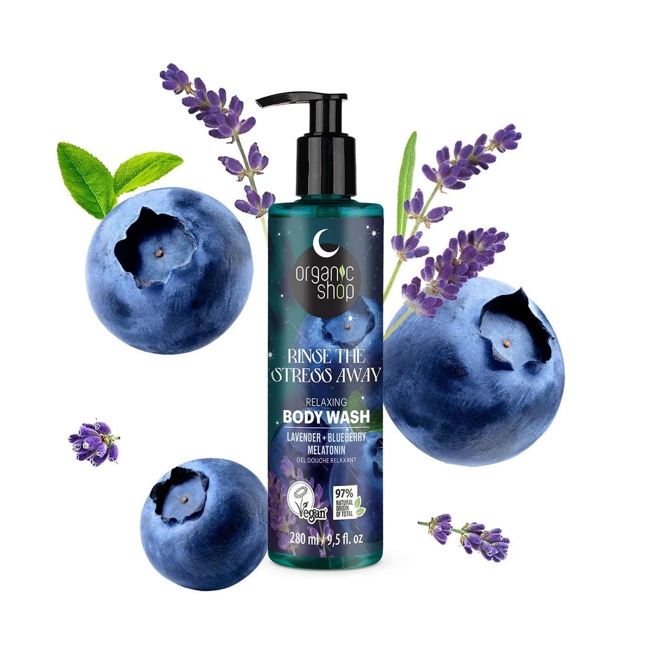 Relaxing Sleep Collection Body Wash 280ml - Organic Shop - Body Wash - Organic Shop