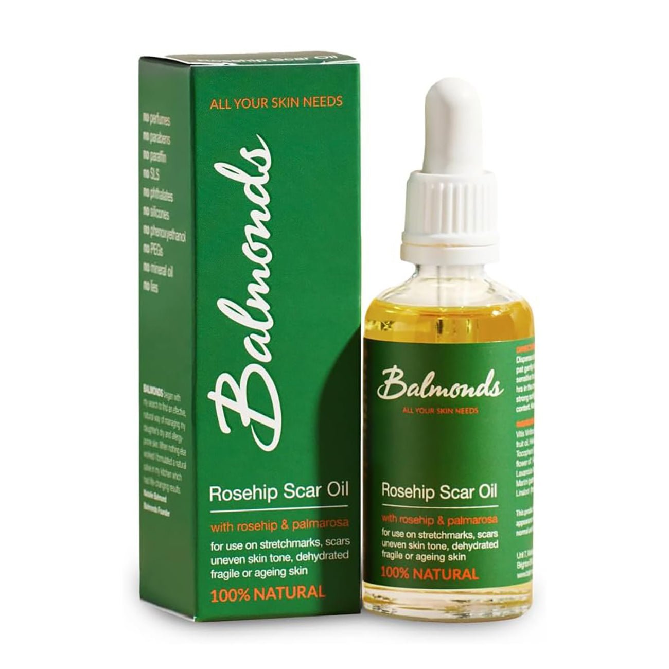 Rescue Oils Scar Oil Rosehip & Calendula 50ml [BLACK FRIDAY] - Eco Natural Products - Balmonds (PurePotions) - Oil