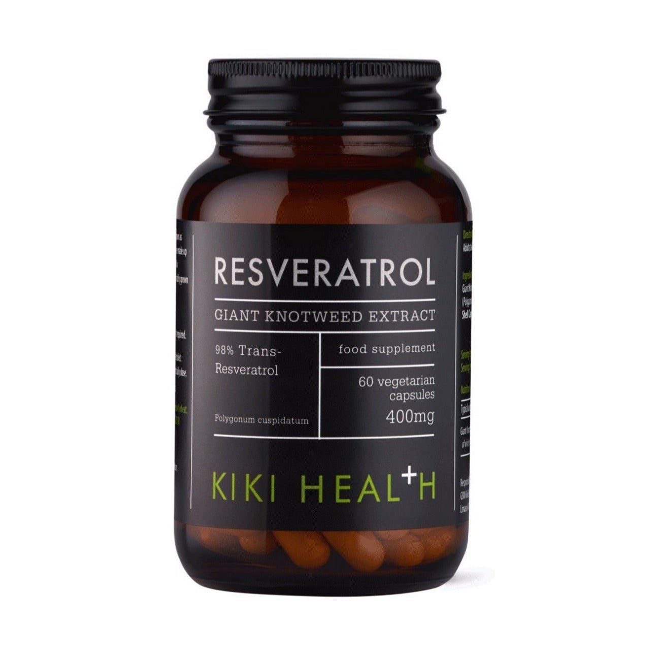 Resveratrol 60 Capsules [BLACK FRIDAY] - Eco Natural Products - Kiki Health - Botanical & Food Supplements