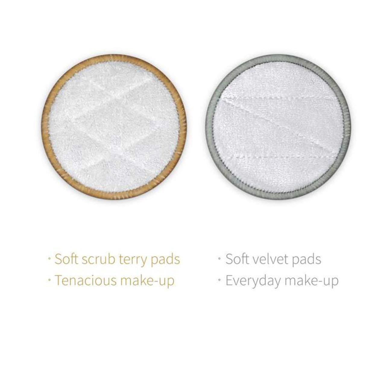 Reusable Makeup Remover Pads 10 Pads - Bambaw - Makeup remover pads - Eco Natural Products
