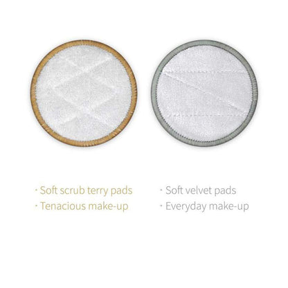 Reusable Makeup Remover Pads 10 Pads - Bambaw - Makeup remover pads - Eco Natural Products