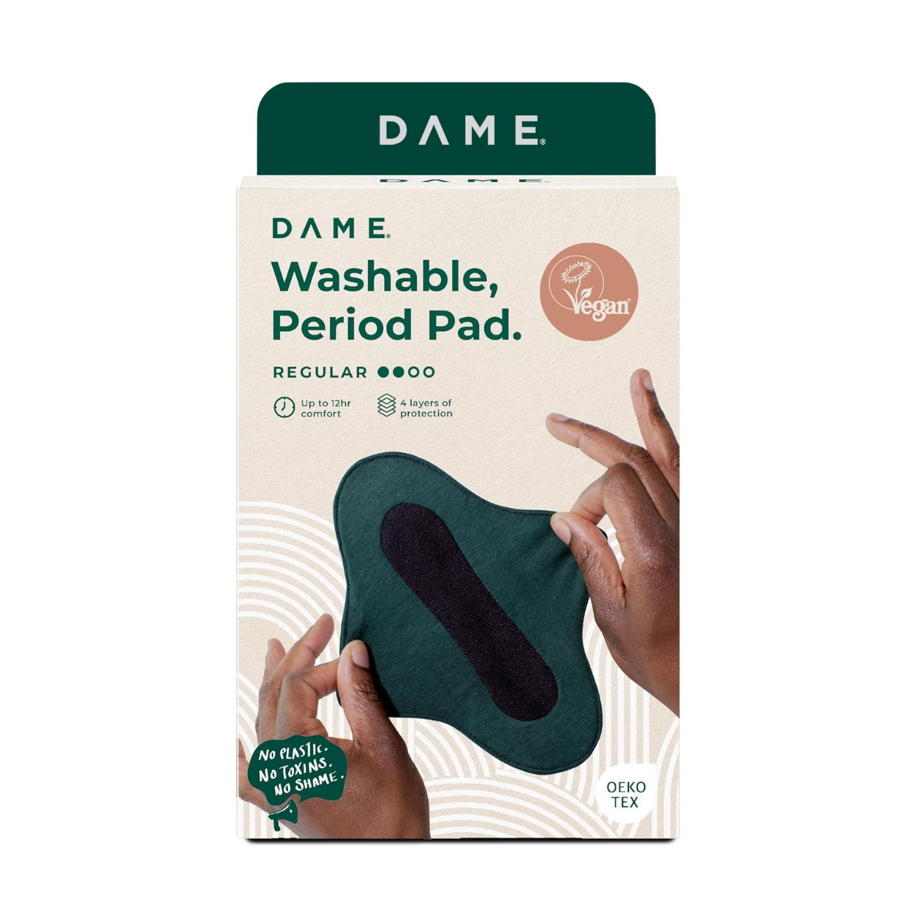 Reusable Pad Regular Organic Cotton Shell 23g [BLACK FRIDAY] - Eco Natural Products - Dame - Feminine Sanitary Supplies