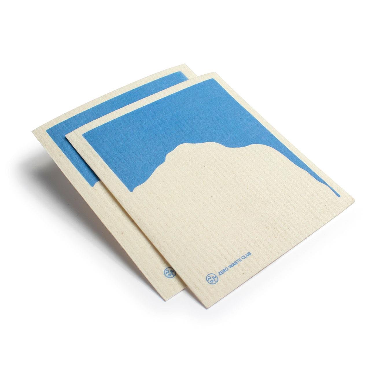 Reusable Sponge Cloth Pack of 2 - Zero Waste Club - Sponge cloth - Eco Natural Products