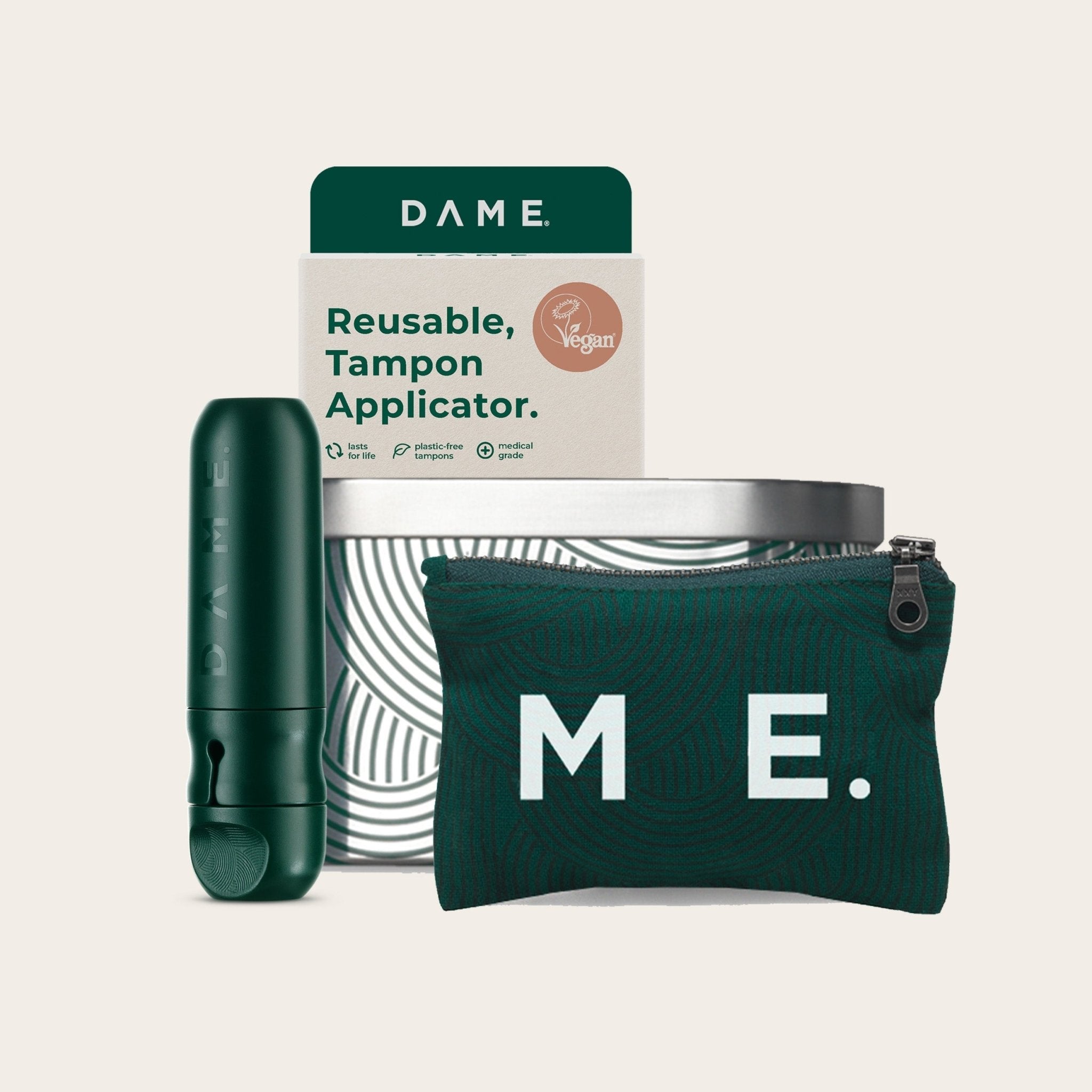 Reusable Tampon Applicator 14g - Dame - Feminine Sanitary Supplies - Eco Natural Products