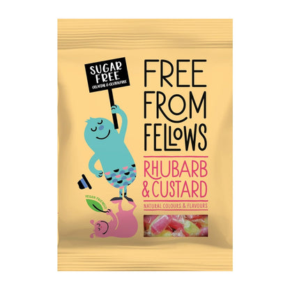 Rhubarb & Custard Sweets 70g - Free from fellows - Sweets - Eco Natural Products