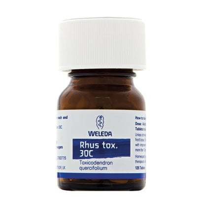Rhus Tox 30C 125 Tabs - Weleda - Herbal Supplements - Eco Natural Products