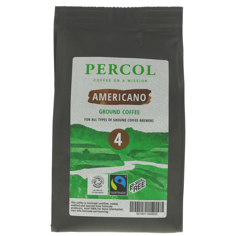 Rich Americano Ground Coffee 200g - Percol - Coffee - Eco Natural Products