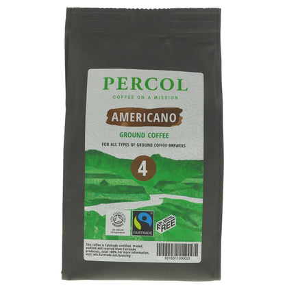 Rich Americano Ground Coffee 200g - Percol - Coffee - Eco Natural Products