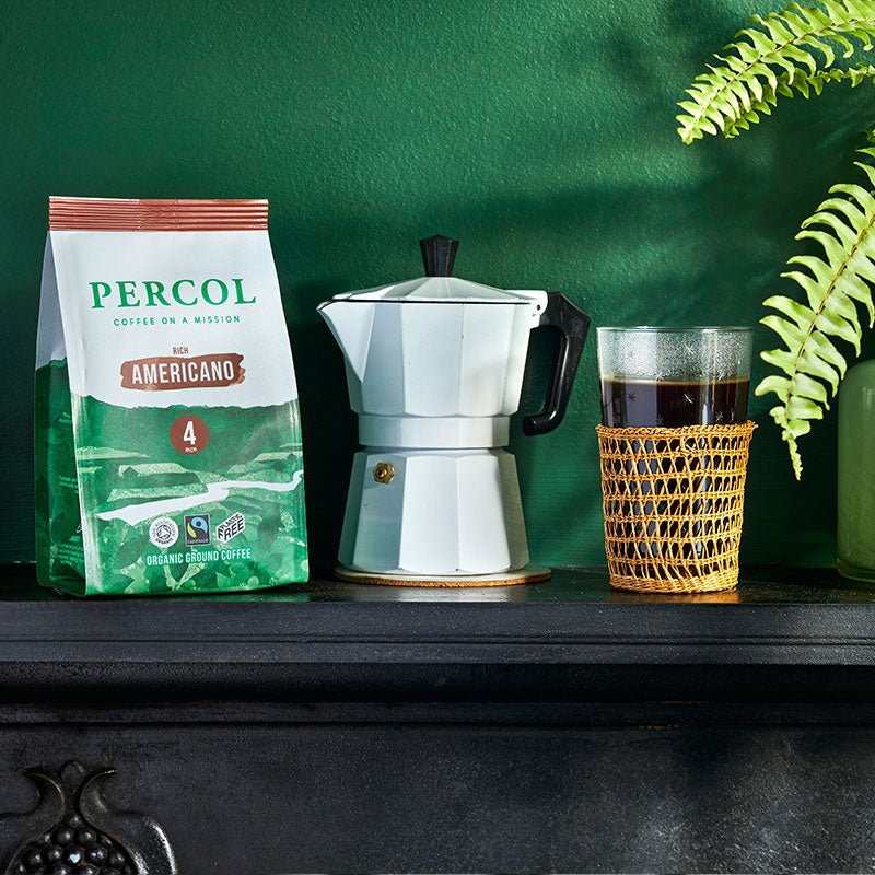 Rich Americano Ground Coffee 200g - Percol - Coffee - Eco Natural Products
