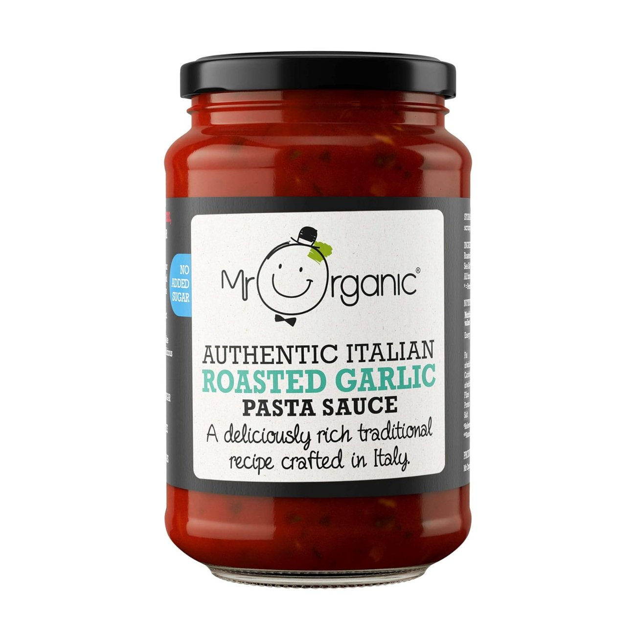 Roasted Garlic No Added Sugar Pasta Sauce 350g - Mr Organic - Pasta Sauce - Eco Natural Products