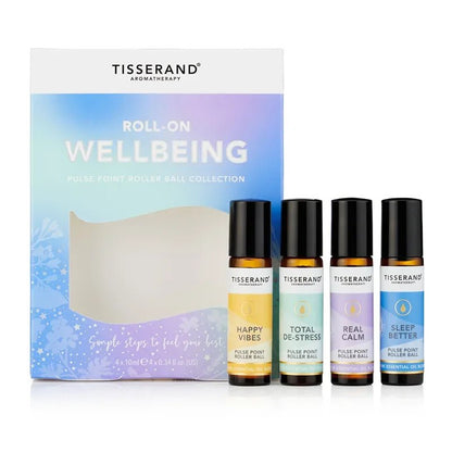 Roll - on Wellbeing Aromatherapy Collection 4x 10ml - Tisserand - Massage Oil - Tisserand