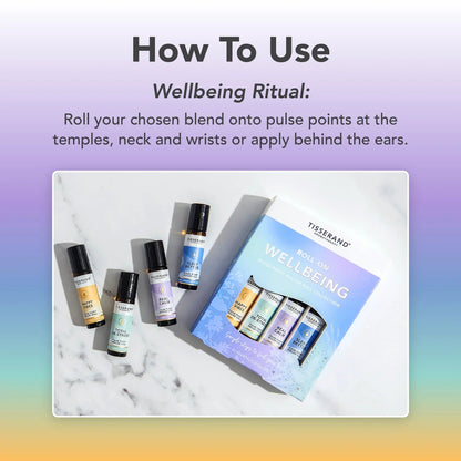 Roll - on Wellbeing Aromatherapy Collection 4x 10ml - Tisserand - Massage Oil - Tisserand