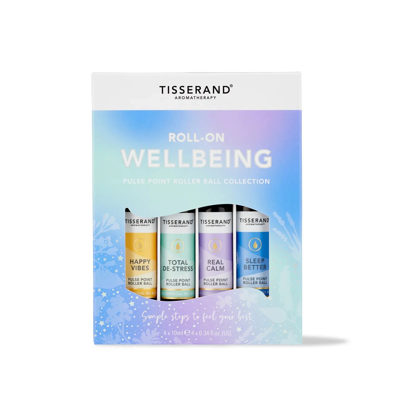 Roll - on Wellbeing Aromatherapy Collection 4x 10ml - Tisserand - Massage Oil - Tisserand