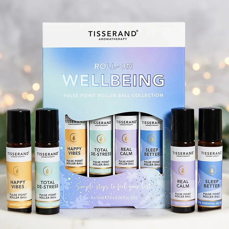 Roll - on Wellbeing Aromatherapy Collection 4x 10ml - Tisserand - Massage Oil - Tisserand