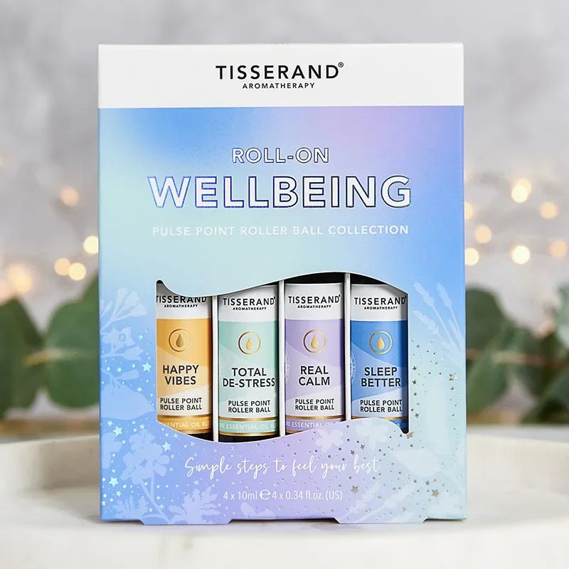Roll - on Wellbeing Aromatherapy Collection 4x 10ml - Tisserand - Massage Oil - Tisserand