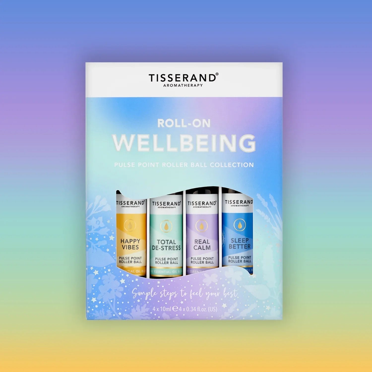 Roll - on Wellbeing Aromatherapy Collection 4x 10ml - Tisserand - Massage Oil - Tisserand