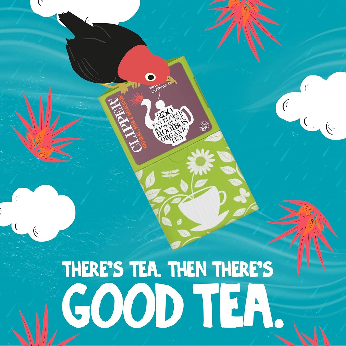 Rooibos Organic Tea 250 Envelopes - Clipper - Teas - Eco Natural Products