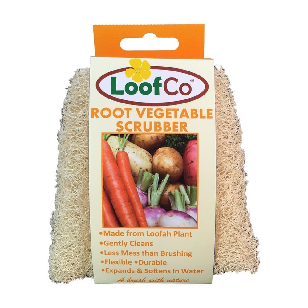 Root Vegetable Scrubber Biodegradable Plastic Free - LoofCo - Root Vegetable Scrubbers - Eco Natural Products