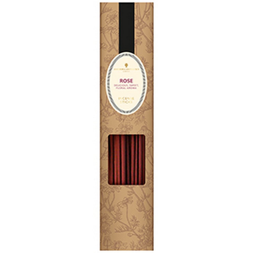 Rose Incense Sticks x 15 in Amphora Sleeve - Amphora Aromatics - Incense - Eco Natural Products