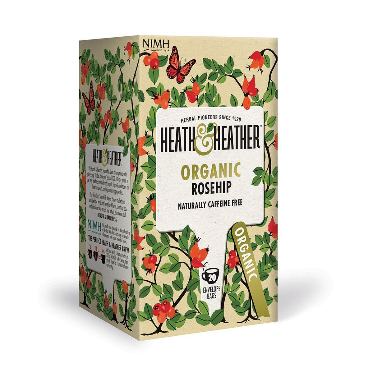 Rosehip Infusion 20 Bags - Heath & Heather - Infusion - Eco Natural Products