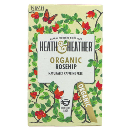 Rosehip Infusion 20 Bags - Heath & Heather - Infusion - Eco Natural Products