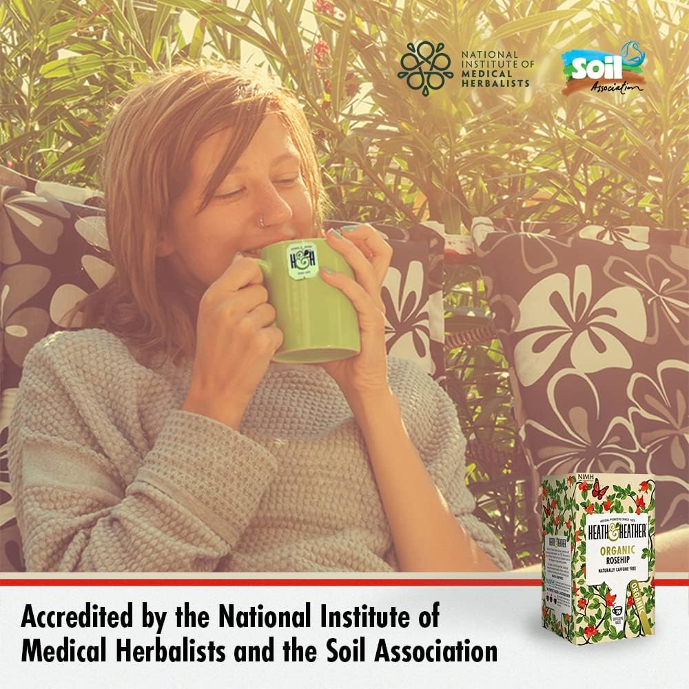 Rosehip Infusion 20 Bags - Heath & Heather - Infusion - Eco Natural Products