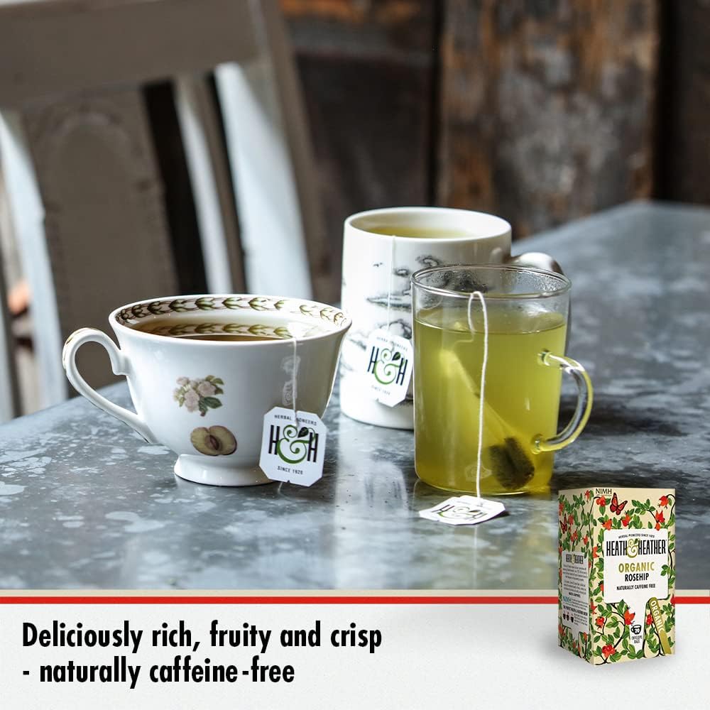 Rosehip Infusion 20 Bags - Heath & Heather - Infusion - Eco Natural Products