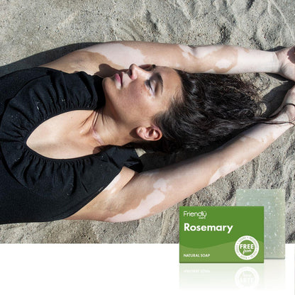Rosemary Bath Soap 95g - Friendly Soap - Bar Soap - Eco Natural Products