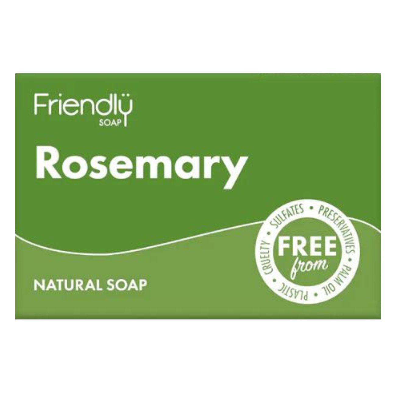 Rosemary Bath Soap 95g - Friendly Soap - Bar Soap - Eco Natural Products