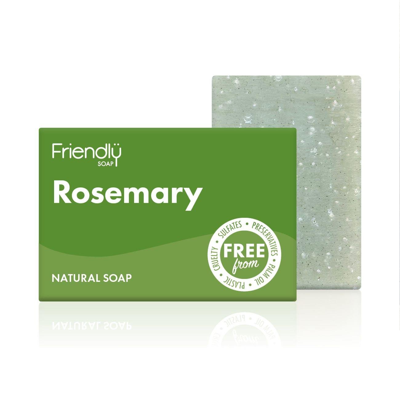 Rosemary Bath Soap 95g - Friendly Soap - Bar Soap - Eco Natural Products