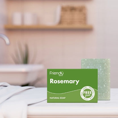 Rosemary Bath Soap 95g - Friendly Soap - Bar Soap - Eco Natural Products