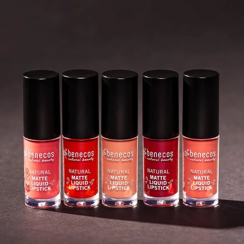 Rosewood Romance Matte Liquid Lipstick 5ml - Benecos - Lipsticks - Eco Natural Products