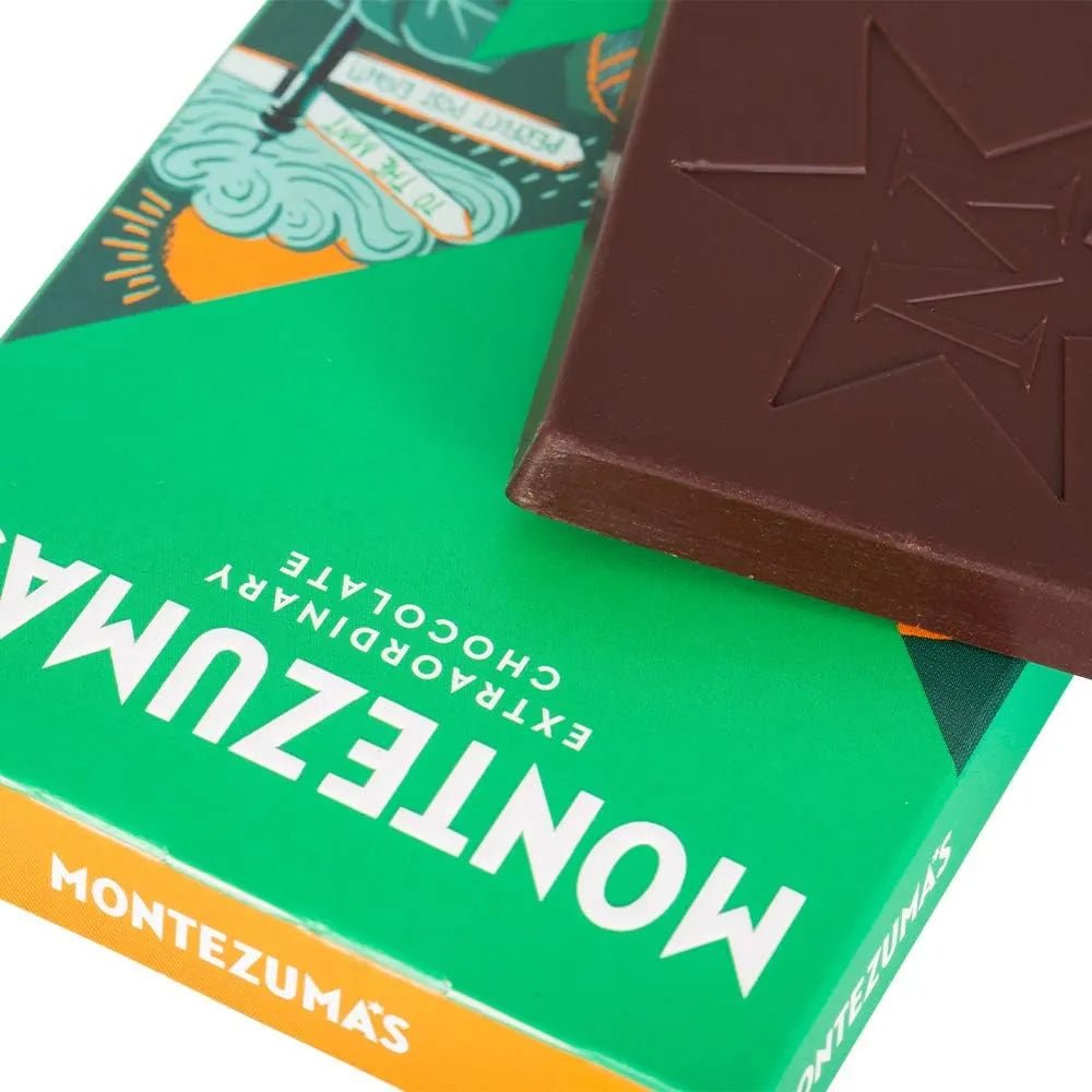 Royal Mint Peppermint Dark Chocolate 74% Cocoa Organic 90g - Montezumas Chocolate - Chocolate Bar - Montezumas Chocolate