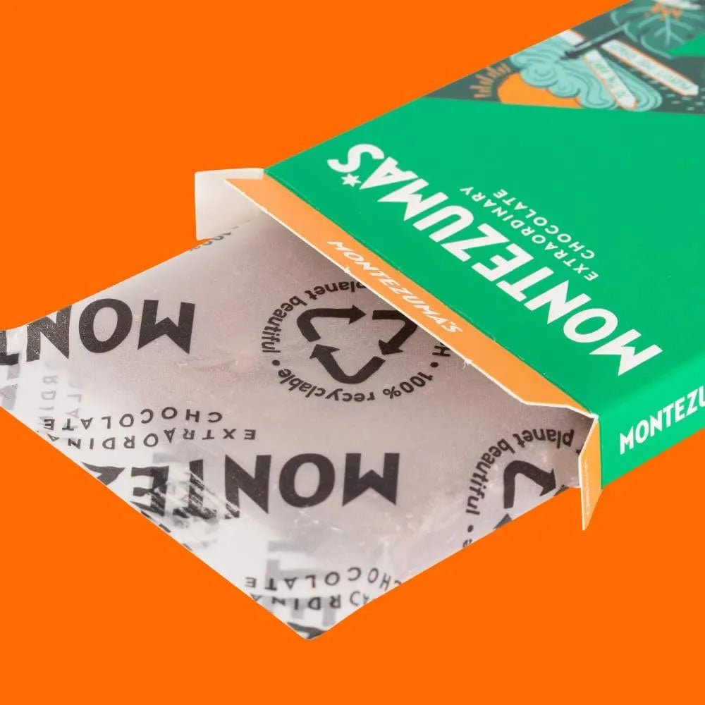 Royal Mint Peppermint Dark Chocolate 74% Cocoa Organic 90g - Montezumas Chocolate - Chocolate Bar - Montezumas Chocolate