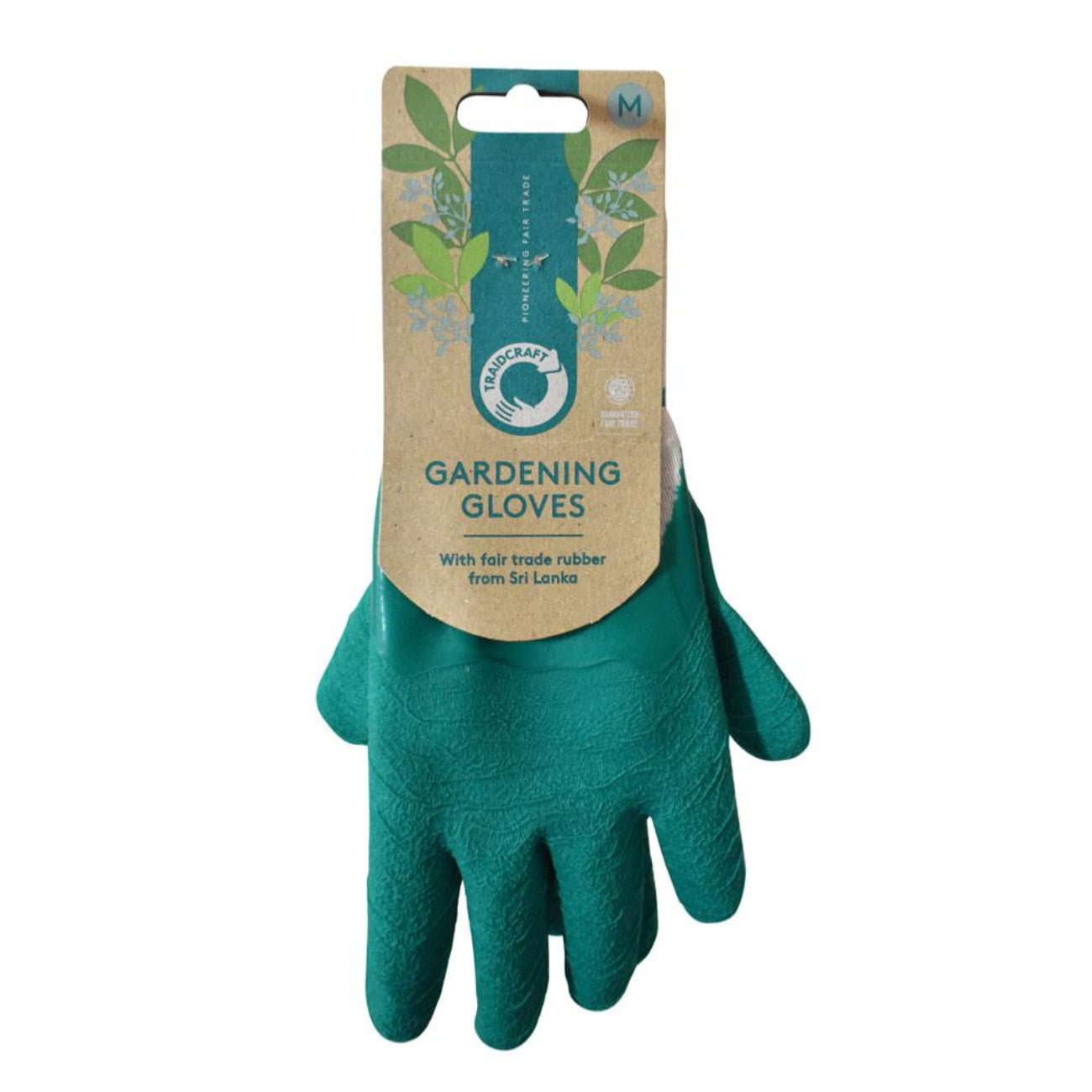Rubber Gloves Gardening Medium 1pair - Traidcraft - Gardening Accessories - Eco Natural Products