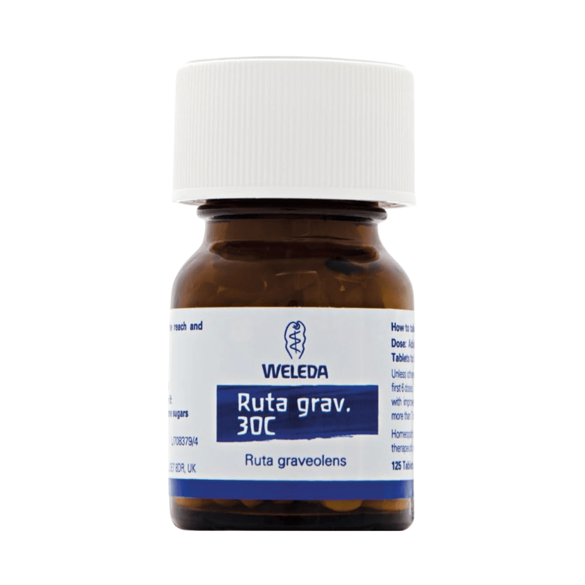 Ruta Grav 30C 125 Tabs - Weleda - Herbal Supplements - Eco Natural Products