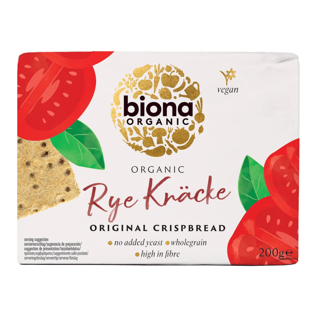 Rye Crispbread Original 200g - Biona - Crackers - Eco Natural Products