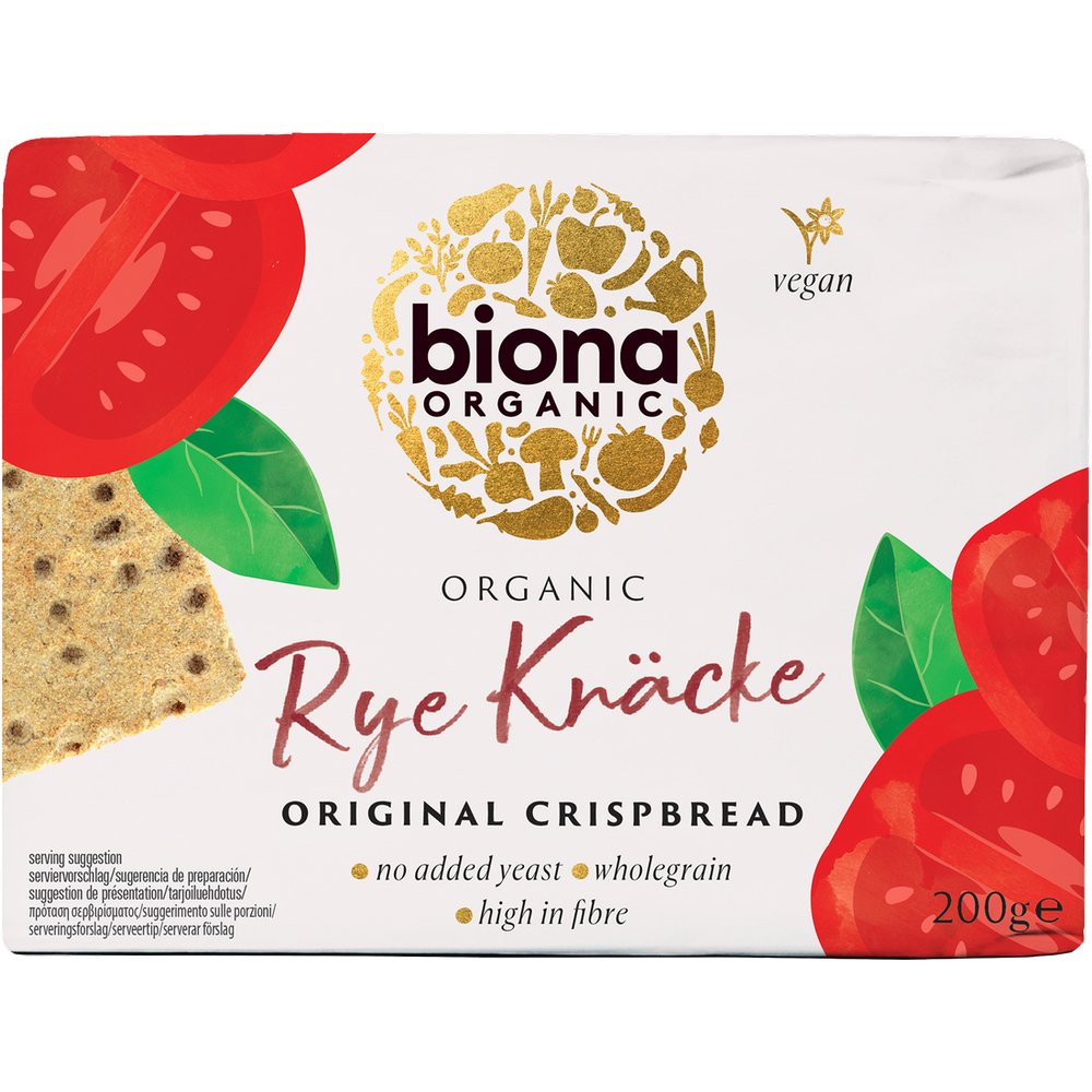 Rye Crispbread Original 200g [BLACK FRIDAY] - Eco Natural Products - Biona - Crispbread