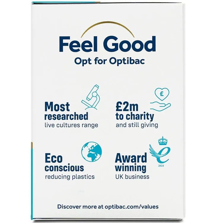 Saccharomyces Boulardii 40 Capsules - OptiBac Probiotics - Digestive Supplements - OptiBac Probiotics