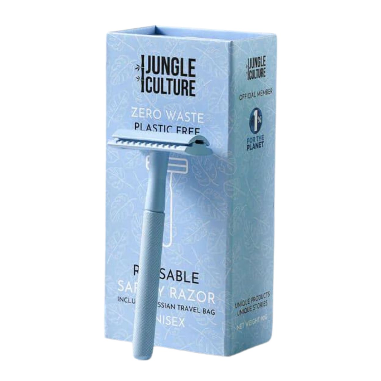 Safety Razor Azure (Blue) - Jungle Culture - Razor - Eco Natural Products