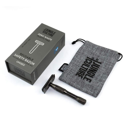 Safety Razor Gunmetal (Black) - Jungle Culture - Razor - Eco Natural Products