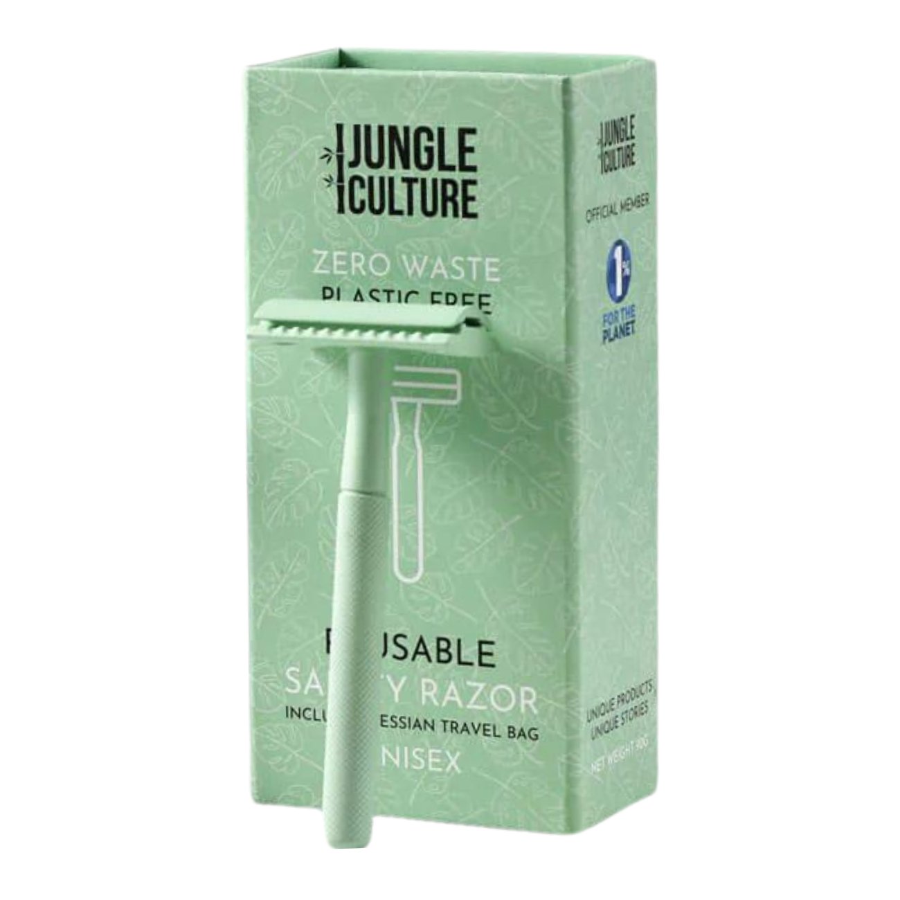 Safety Razor Mint (Green) - Jungle Culture - Razor - Eco Natural Products