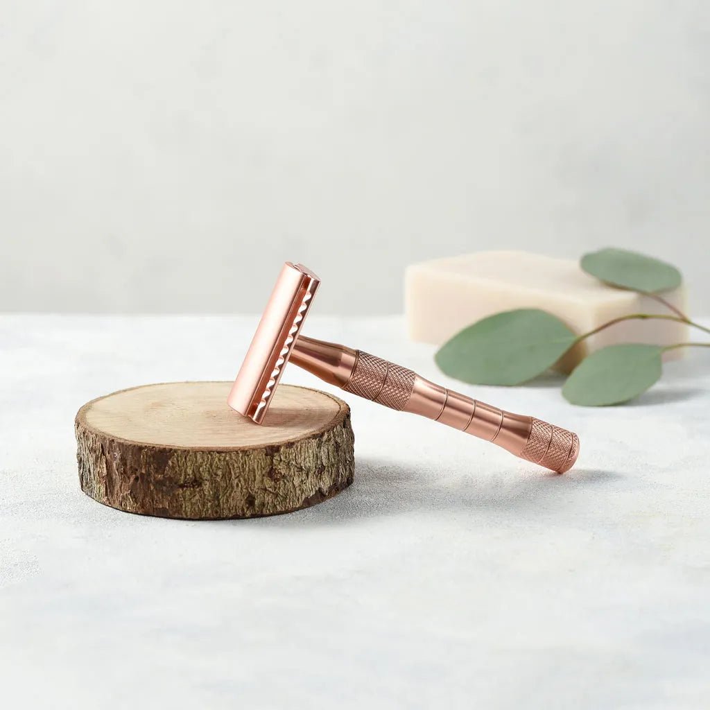 Safety Razor Rose Gold - Jungle Culture - Razors & Razor Blades - Jungle Culture