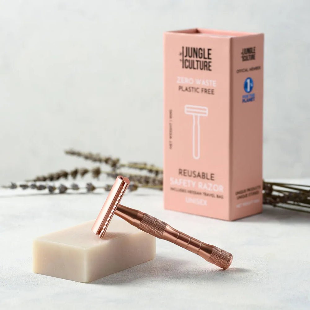 Safety Razor Rose Gold - Jungle Culture - Razors & Razor Blades - Jungle Culture