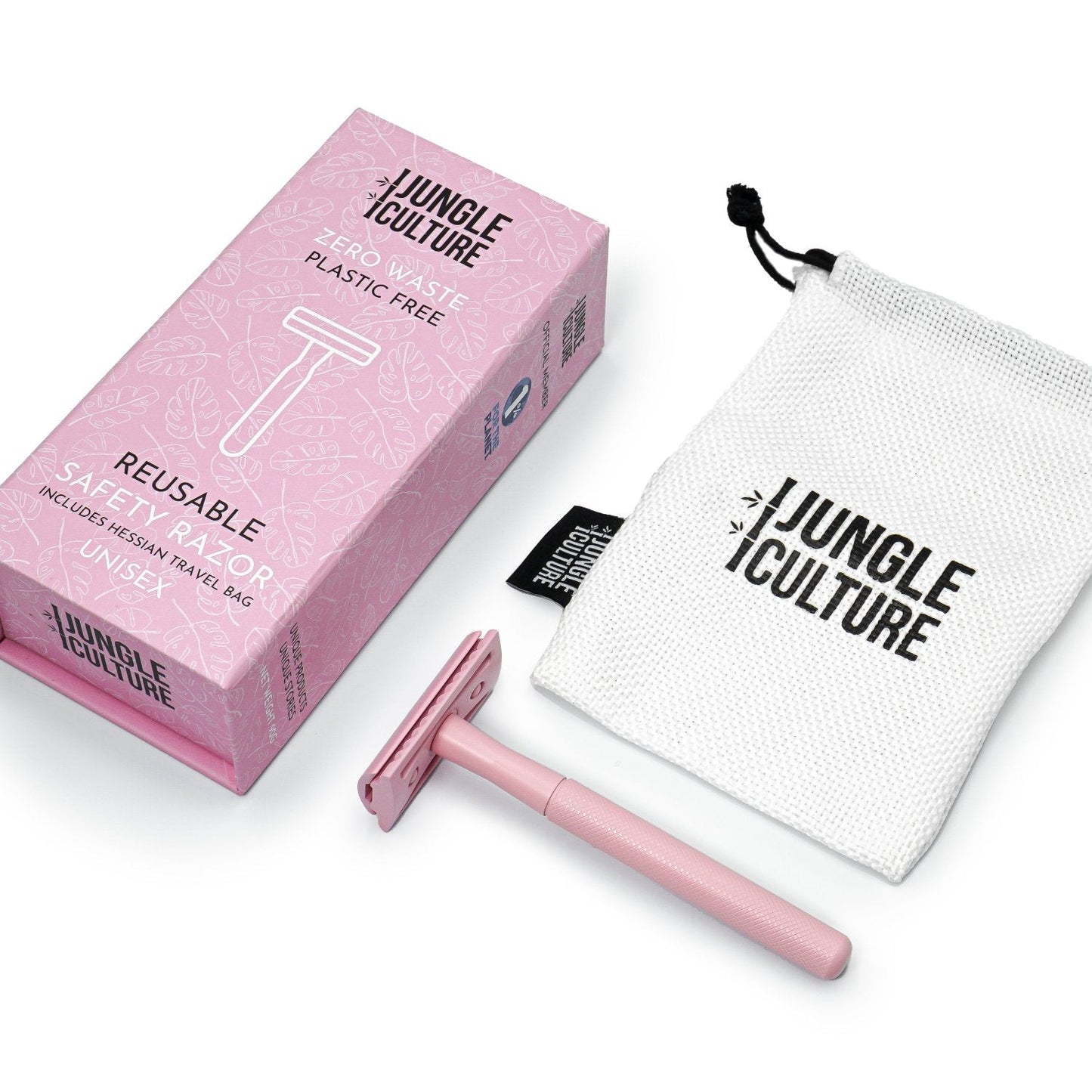 Safety Razor Rose (Pink) - Jungle Culture - Razor - Eco Natural Products